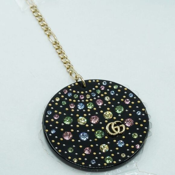 NEW GUCCI GG1031S 009 GOLD GREY SQUARE SUNGLASSES WITH CHARMS - Picture 7 of 15